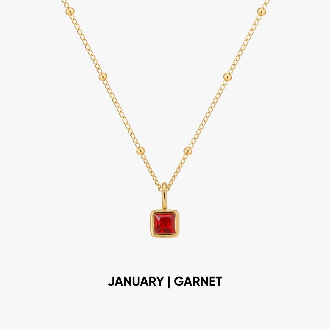 BIRTHSTONE NECKLACE