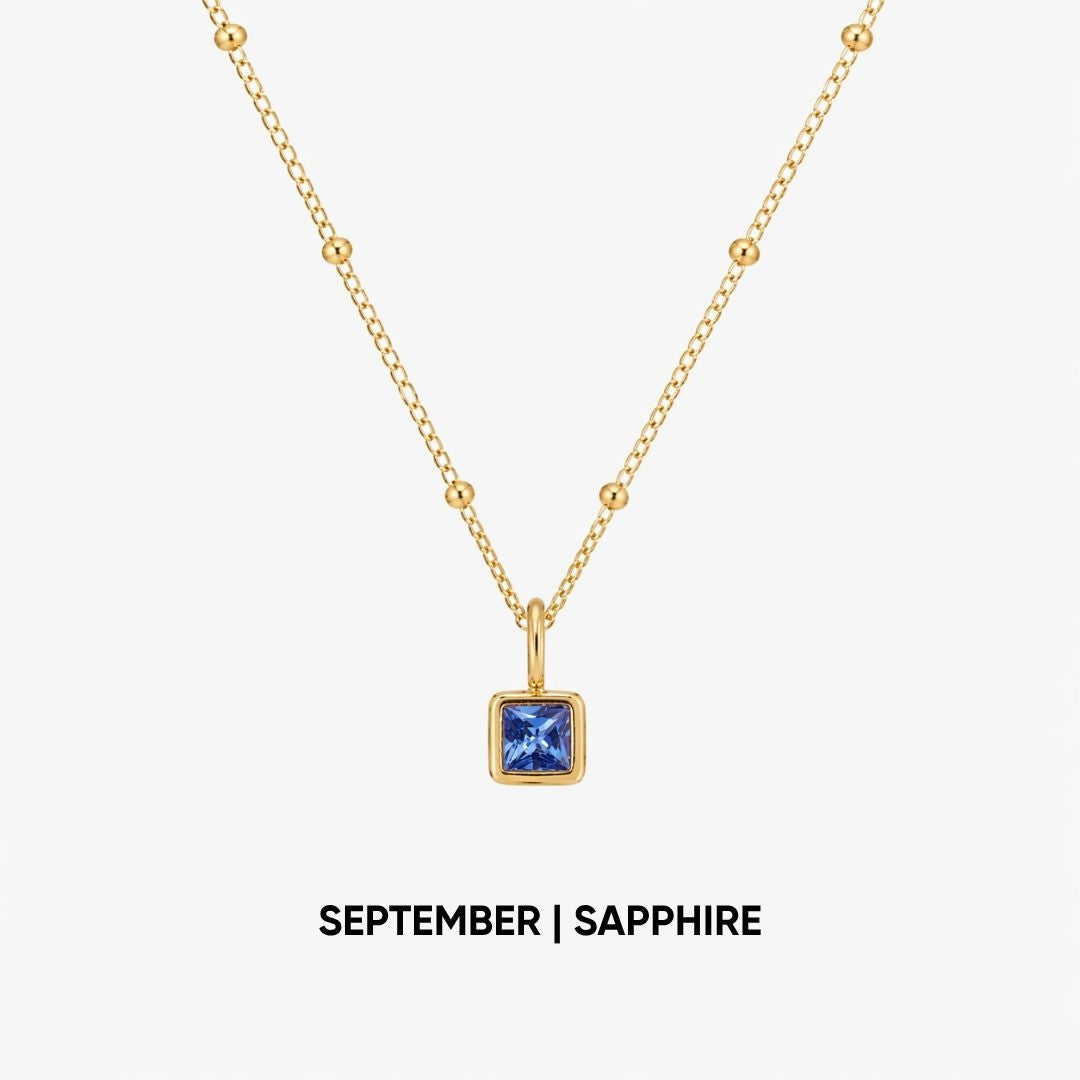 BIRTHSTONE NECKLACE