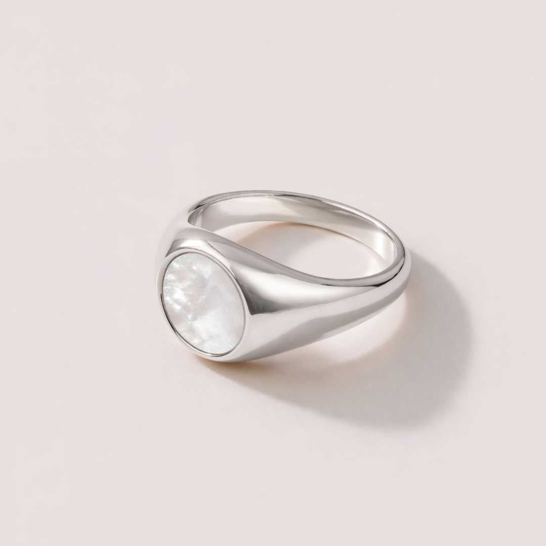 MOTHER OF PEARL RING